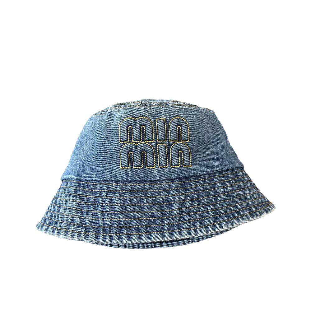 Inswind retro vaquero lavable sombrero pescador mujer estilo coreano versátil cara pequeña sombrero de viaje sombrero de sol de vacaciones