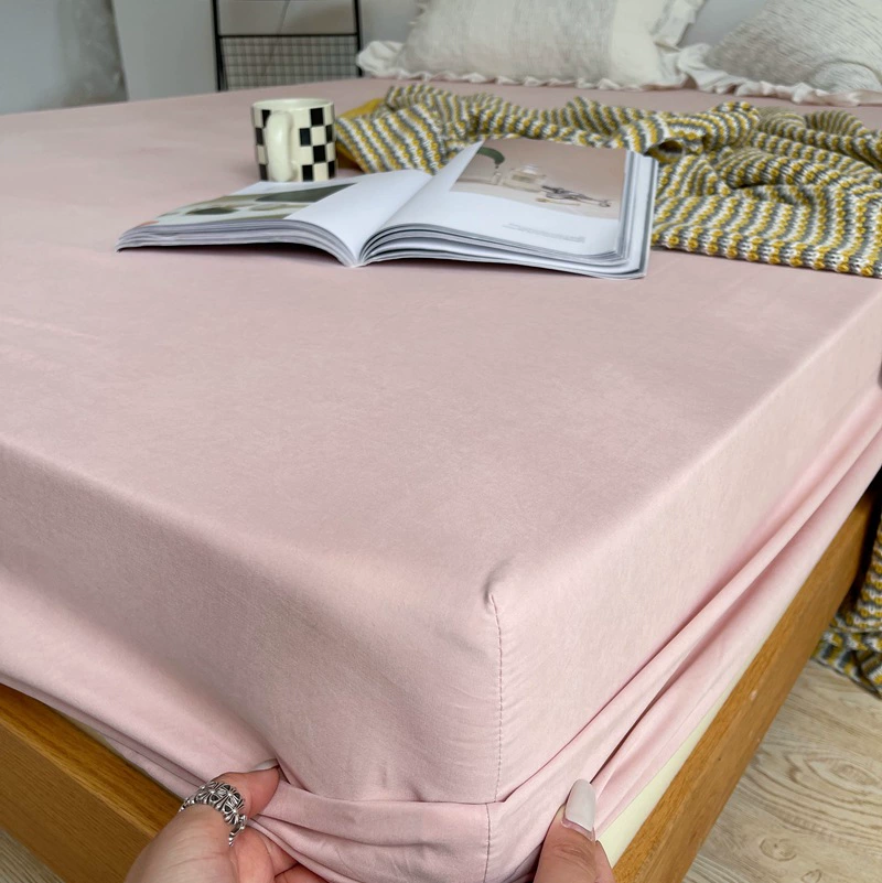 Fresh double-sided sheet, bedspread, mattress, protective cover, simple and elegant design, 5-28cm