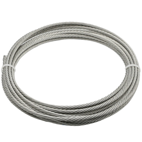 OD59 wholesale 304 steel rope fine clothesline rack plastic coated stainless steel wire rope 1 1.2 1.5 2.5 3 4