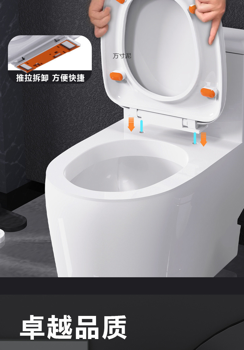 Universal toilet seat cover, universal thickened slow-lowering old-fashioned household toilet seat cover, cover accessory supply chain undefined