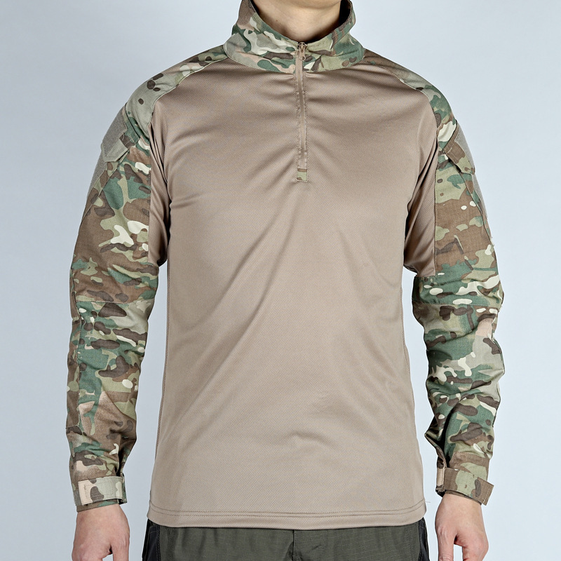Cross-Border High-Volume G3 Tactical Long-Sleeve Men's Camouflage Outdoor Shirt, Breathable Long-Sleeve Shirt for Spring and Autumn Cross-Border High-Volume G3 Tactical Long-Sleeve Men's Camouflage Outdoor Shirt, Breathable Long-Sleeve Shirt for Spring and Autumn