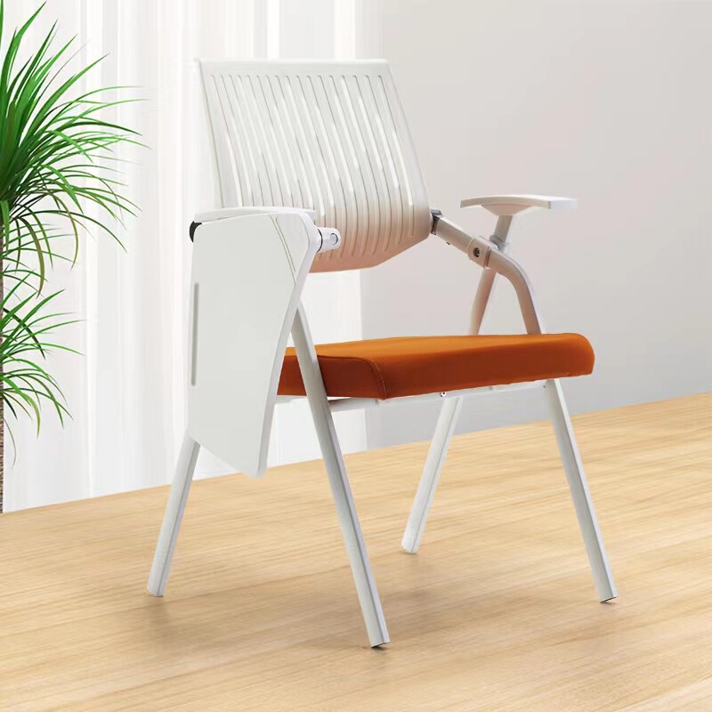 Table and Chair Integrated Training Chair with Writing Board Metal Mesh Chair Single Table Chair Folding Chair Computer Chair Office Chair