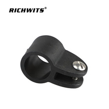 黑色尼龙塑料滑套 游艇遮阳蓬五金 船用五金 管接头 游艇配件支架