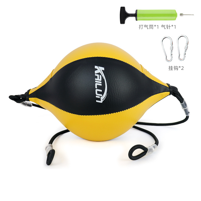 Bola de velocidad cuerda elástica Bola de boxeo colgando mundo de boxeo Bola de pera Bola de velocidad de boxeo en forma de pera Bola de velocidad de esquivar colgando