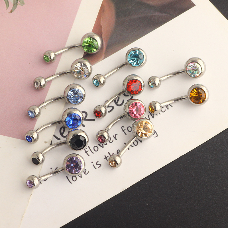 Labret piercing jewelry detail image