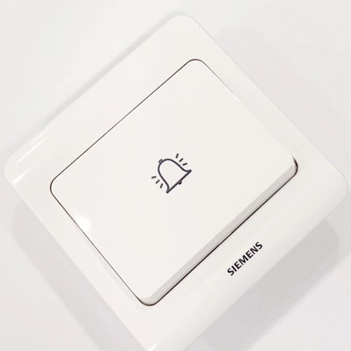 [Official] Siemens switch socket access control switch doorbell switch exit button self-reset button