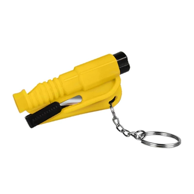 Qəza çəkici: in-car escape hammer, multifunctional - with-emergency-whistle-yellow