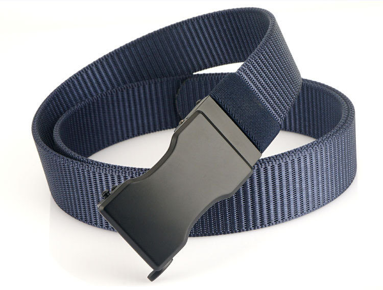 Nylon Casual Belt With Automatic Buckle For Men Quick Drying_voghion.com