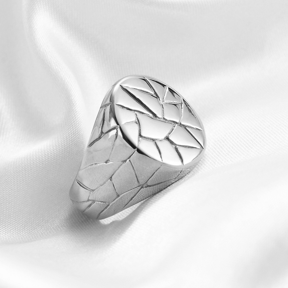 20g Weight Rings Classification 1 Piece Quantity Holiday Occasion Titanium Steel Material Solid Color Pattern All Seasons Season Men's Gender Plating Design Hip-Hop Style Wholesale Jewelry Hip-Hop Solid Color Titanium Steel Plating Rings 2