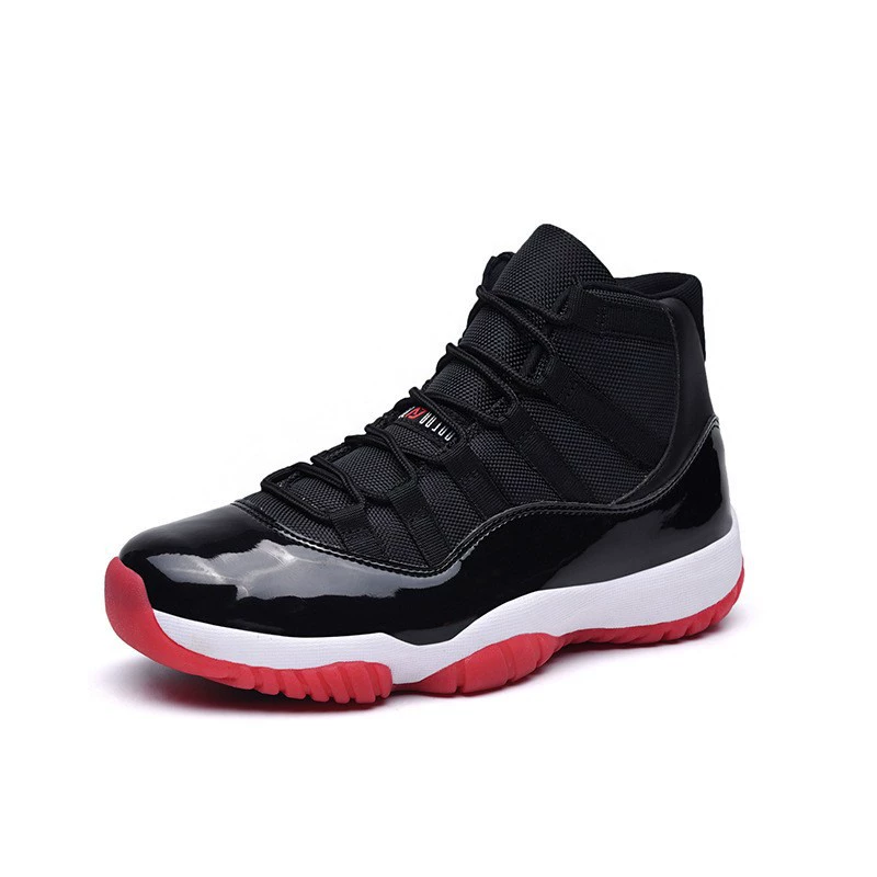 Putian Shoe Factory Оптовая продажа Баскетбольные кроссовки Jordan 11 High-top Dunk Черный Красный Прохладный Серый Big Devil Legend Мужская и женская спортивная обувь