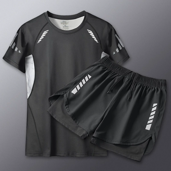 Black -gray two -piece set [Double -layer anti -embarrassment]