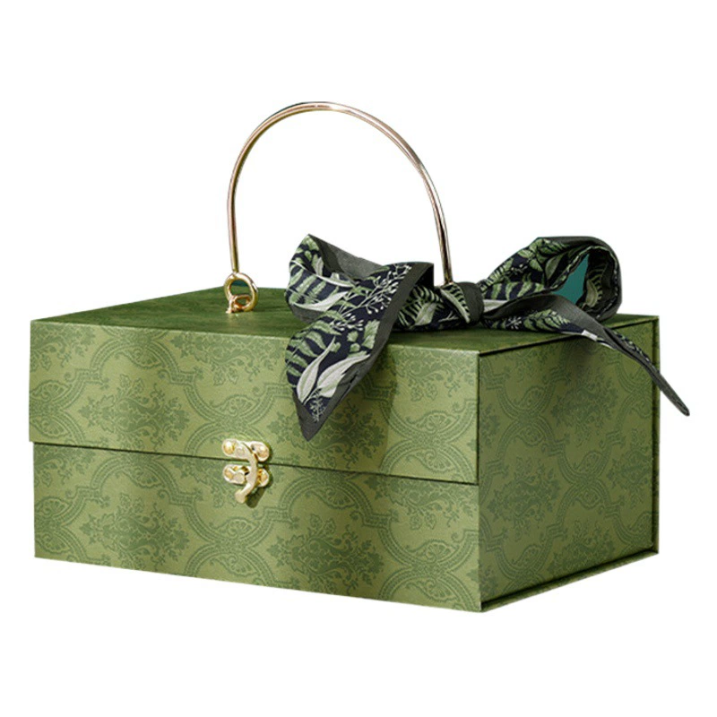 Подарочный набор к Дню лодок-драконов и Китайскому фестивалю середины осени: шелковый платок с эффектом люкс, универсальная повязка на голову, галстук-бабочка, длинная лента-аксессуар.