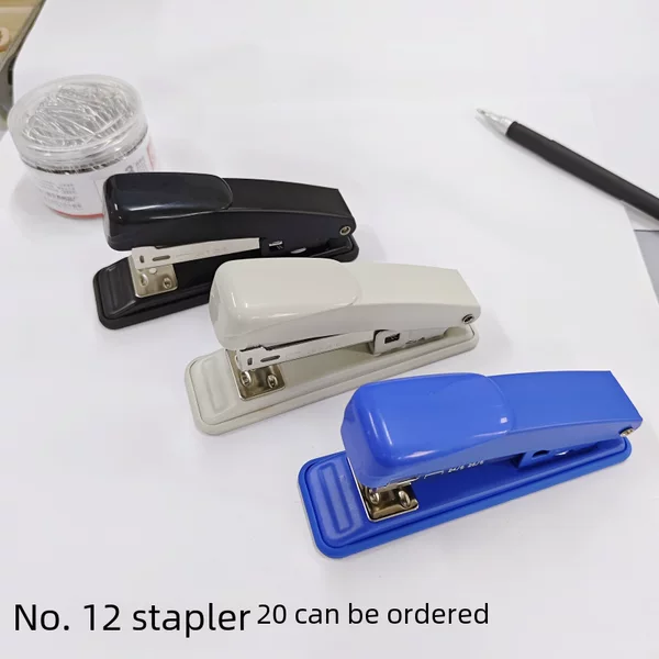 Stapler No. 12 Stapler Binding Machine Can Staple 25 Pages Universal Stapler Office Supplies Student Supplies Wholesale
