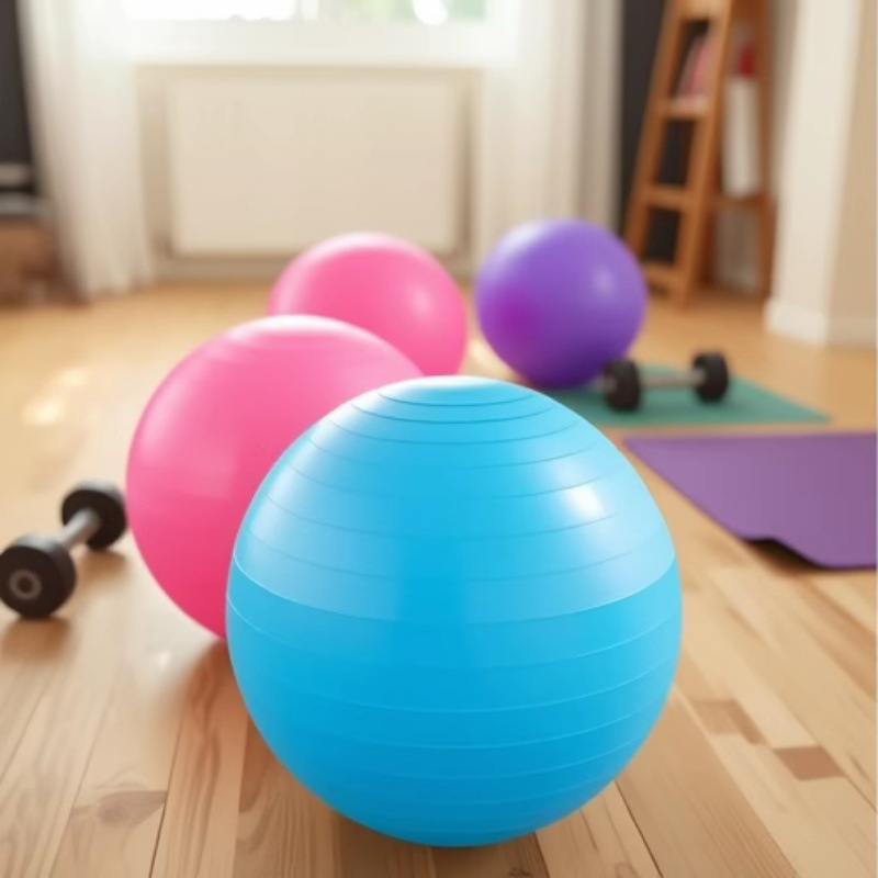 Fitness Ball Yoga Ball Pvc 45cm Diameter Gymnastics Yoga Fitness Ball Dragon Ball Hip Lift Body Shaping Aerobic Exercise