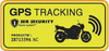 Bike, retroreflective sticker, car protection, anti-theft