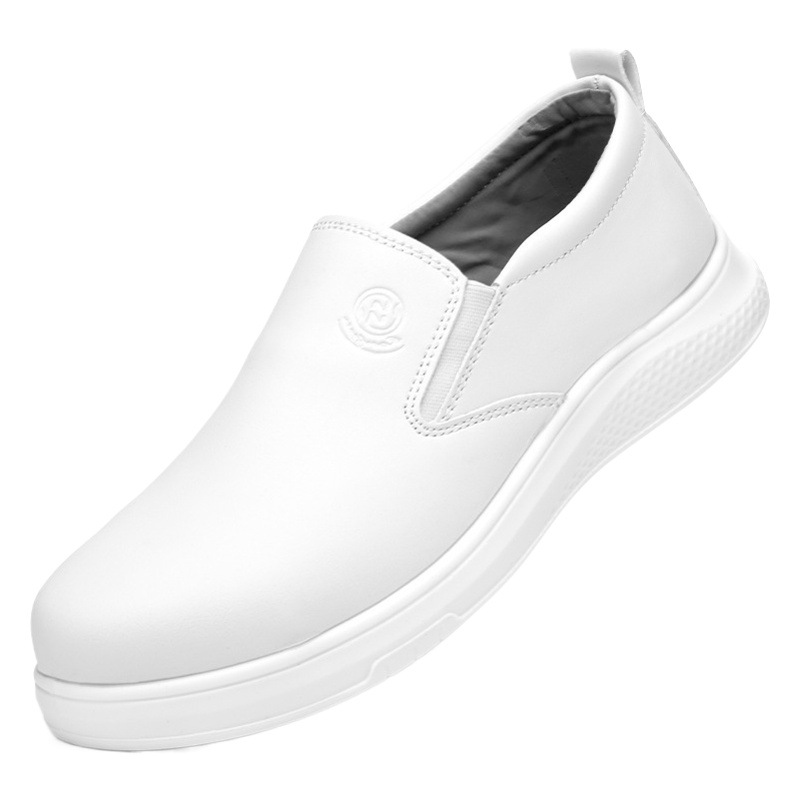Zapatos de seguridad al por mayor para hombres anti-Smashing anti-piercing puntera de acero de plástico antiestático ligero resistente al desgaste zapatos de seguridad ZAPATOS DE TRABAJO suaves