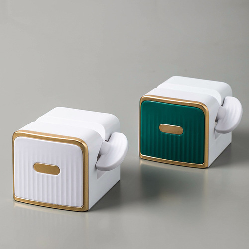 Bathroom toothpaste squeezer creative wall-mounted punch-free lazy toothpaste squeezer toothpaste holder toothpaste storage rack