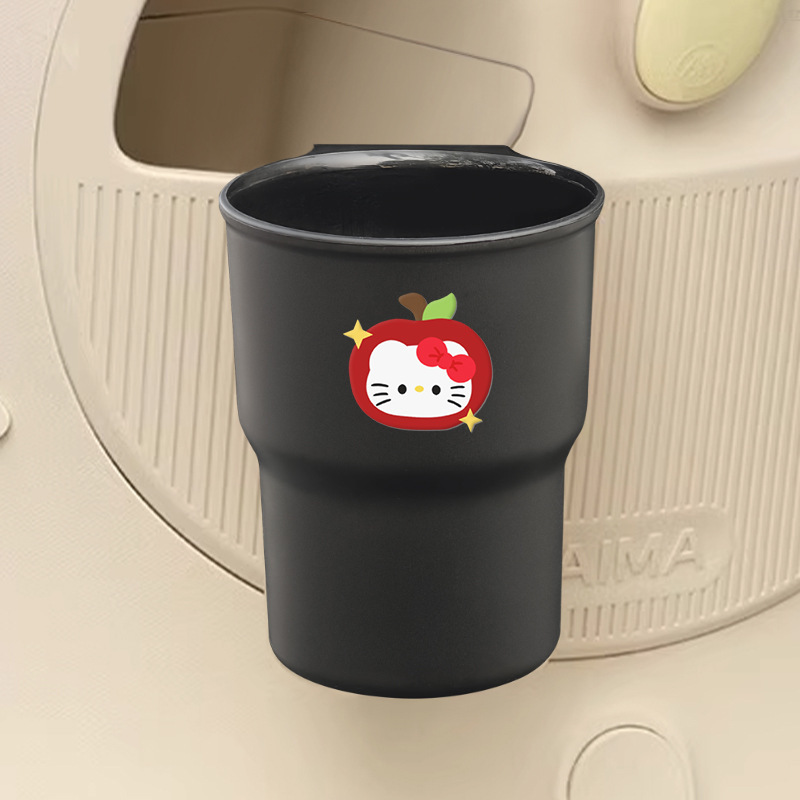 卡通可爱电动车水杯架车载水杯架放水奶茶咖啡杯托电瓶车置物神器|undefined