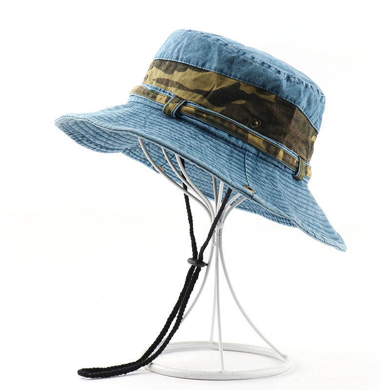 Cappello da pescatore camuffamento giapponese cotone uomo donna_voghion.com