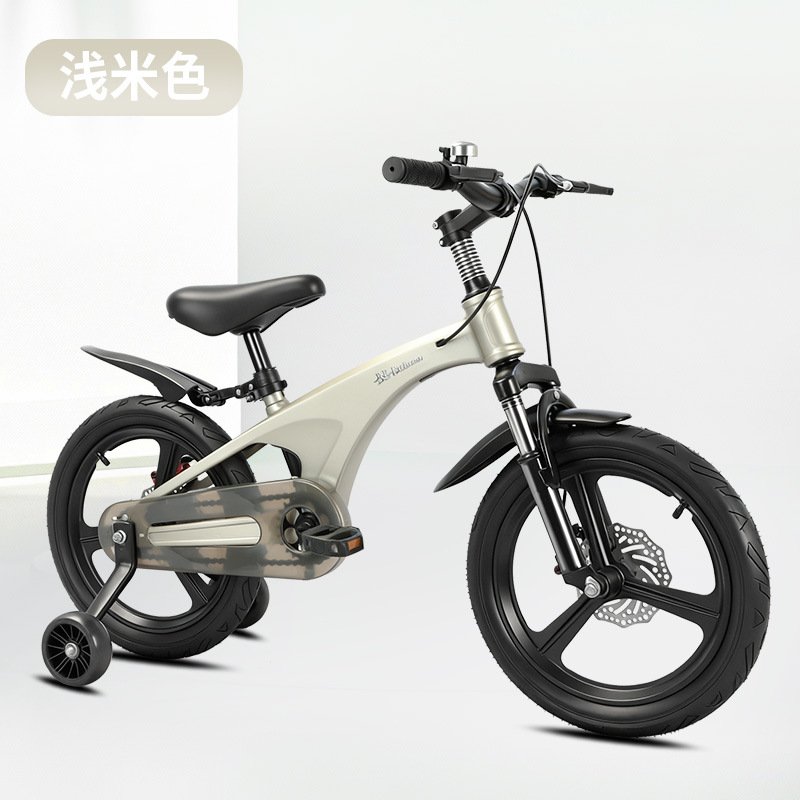 Bicicleta infantil de aleación de magnesio nueva para niños y niñas de 2-3-5-7-9 años, bicicleta para bebés de 14/16/18 pulgadas