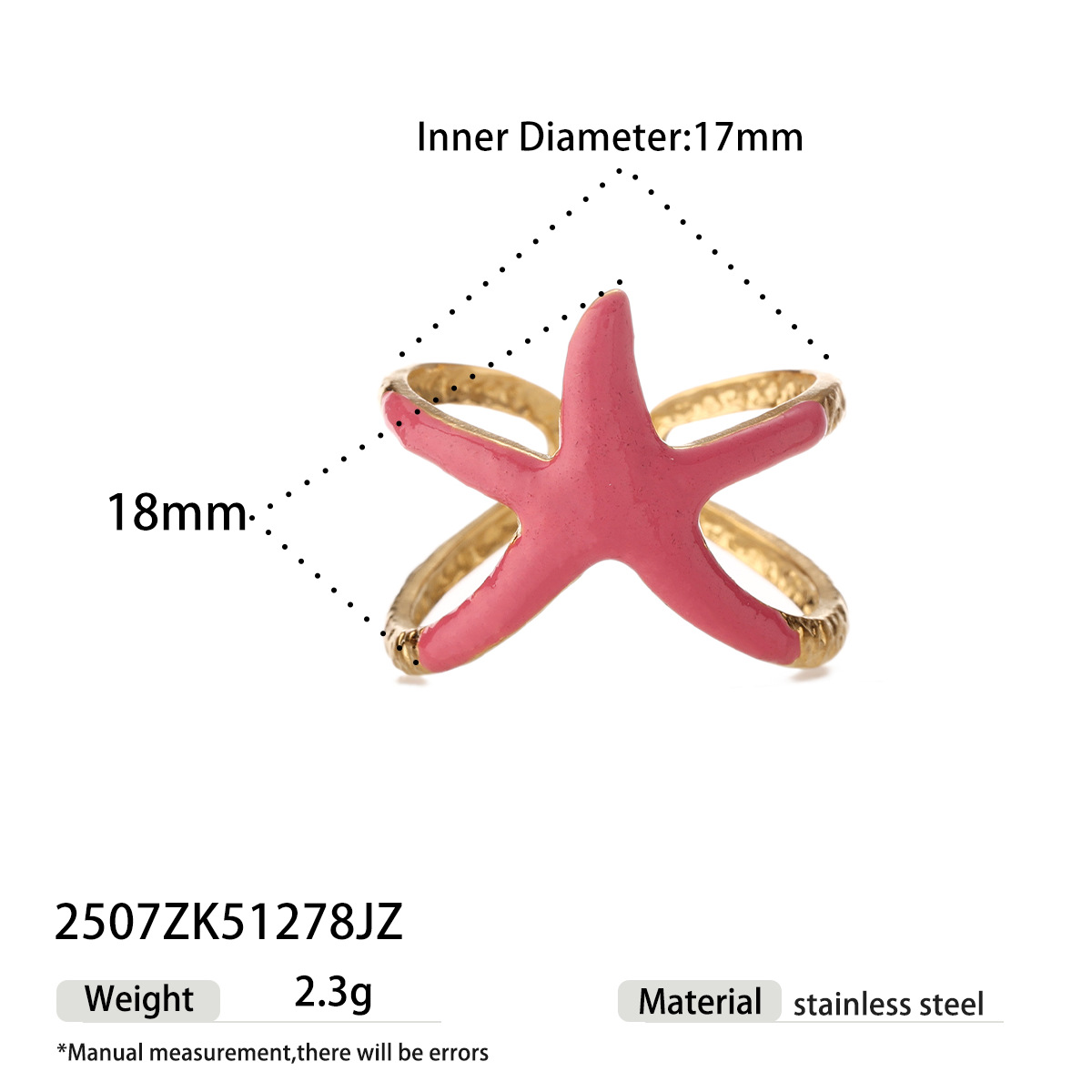 Anillo de acero inoxidable de la UE y los Estados Unidos, no se desvanece, anillo de goteo de aceite de moda para mujeres, joyería de lujo de alto nivel