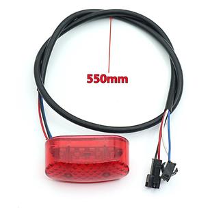 8 inch electric scooter rear fender brake light tail light
