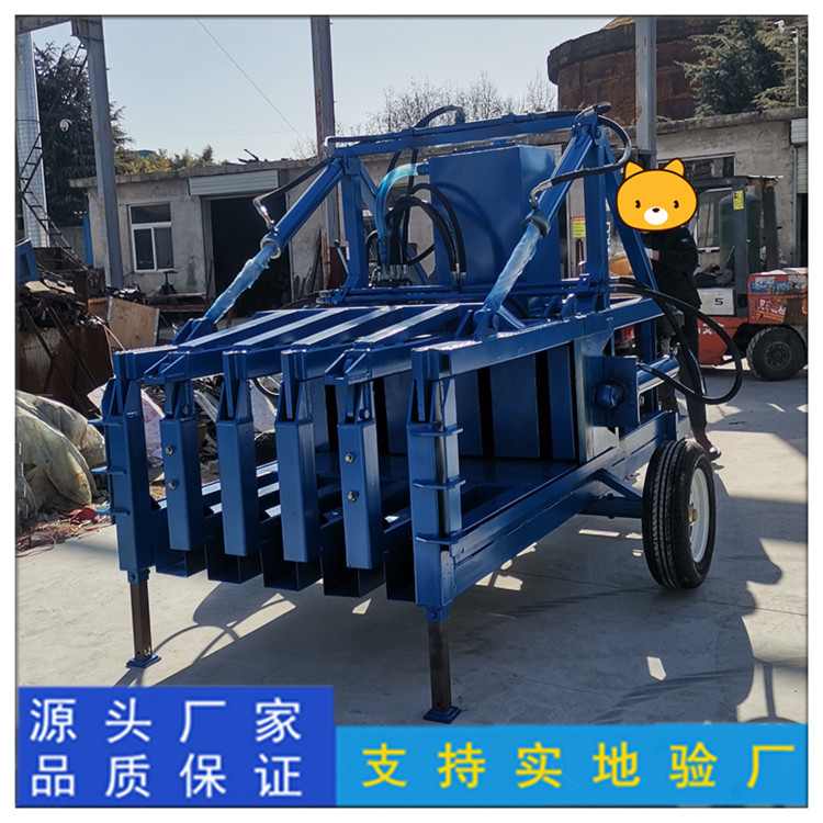 柴油动力芦苇打包机库尔勒芦苇打捆机一次出两包治沙草打捆机