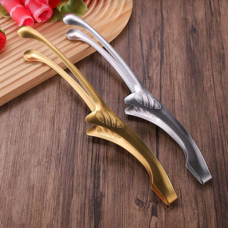 Barbecue Tongs 304 Stainless Steel Fried Steak Special Clip Commercial Korean Barbecue Tool Scissors Set Food Clip