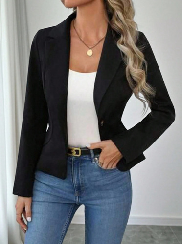 Bestselling Women's Suit Jacket - High-Quality Solid Color Women's Blazer