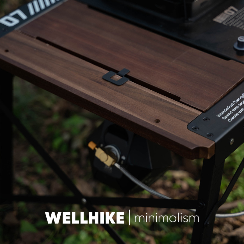 WELLHIKE アウトドア SWS ディープワイルド 3 ユニット IGT テーブル木製フレームポータブル折りたたみリフティング多機能コンビネーションテーブル|undefined