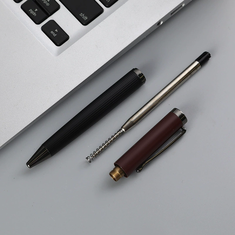 Metal matte ballpoint pen, gift pen, (Physicals), wide color palette