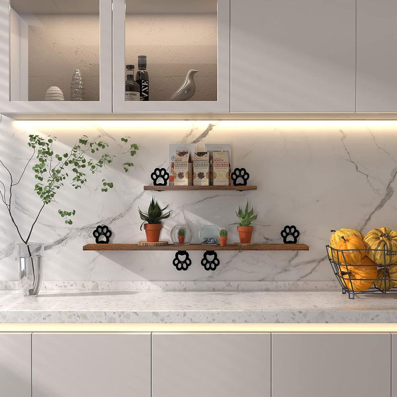 Organizador de almacenamiento de madera estante de almacenamiento sala de estar decoración de la pared estante de madera suministro directo de fábrica simple pantalla