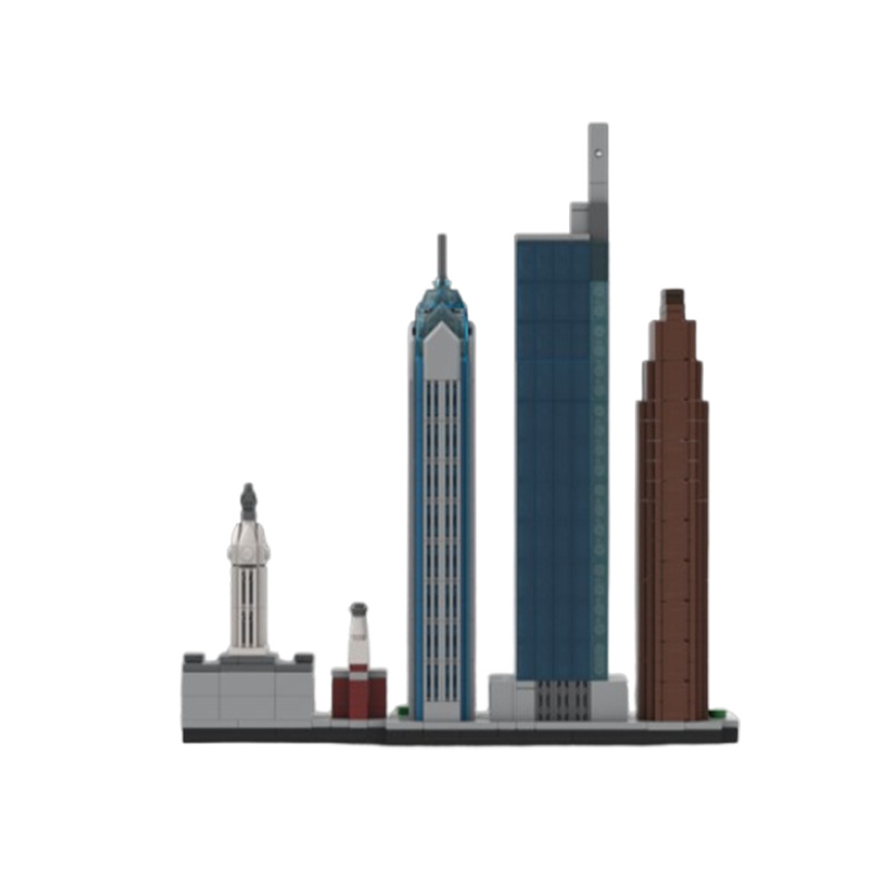 High Rise Building Block Model Set Educational Diy Construction Toy_voghion.com