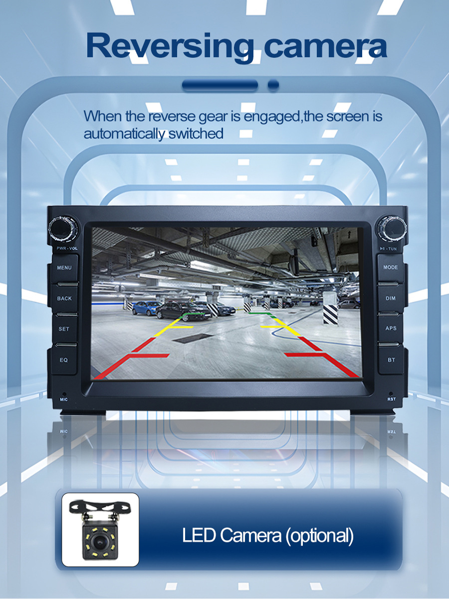 Suitable for 7inch Kia Special Android Car Navigation Bluetooth Gps High-Definition Reversing Image Wireless Carplay