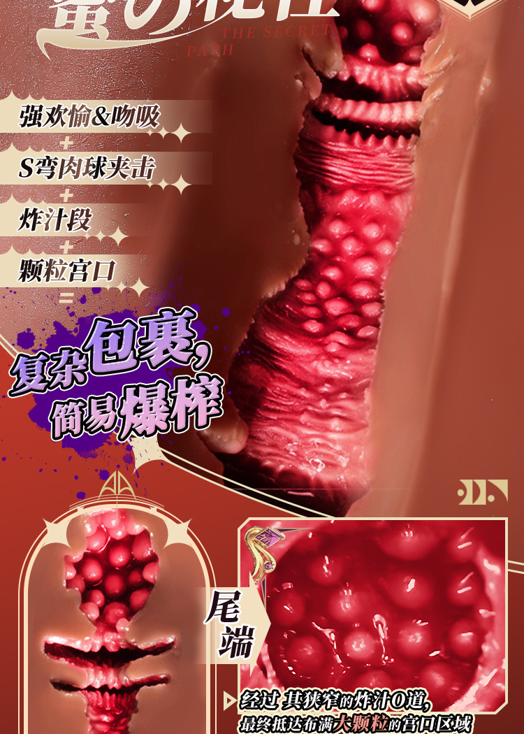 Jiuai Airplane Cup Mold Replica Half-Body Male Masturbation Device in TPE — detail image 7