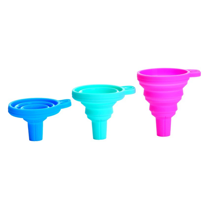 Складная Воронка Мини Бытовая пластиковая воронка Горшок для заливки масла Утечка Бытовая силиконовая воронка Воронка для раскалывания утечки масла