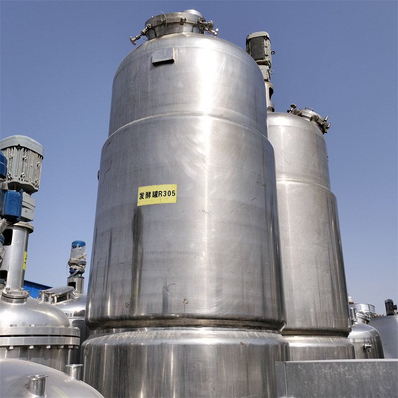 二手1000升发酵罐 20000升发酵设备三联联发酵 二手生物发酵