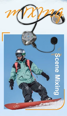 Q28 Driving Recorder Helmet Headset Motorcycle Helmet Bluetooth Headset (Motorcycle Helmet Headset) - 2026-new-q3-ski-intercom-headset