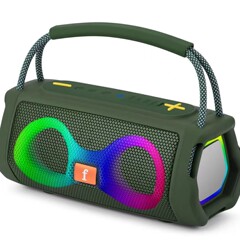 外国貿易 ET-313 オーディオ屋外スピーカーポータブル大音量ハイパワー RGB カラフルなライトサブウーファー