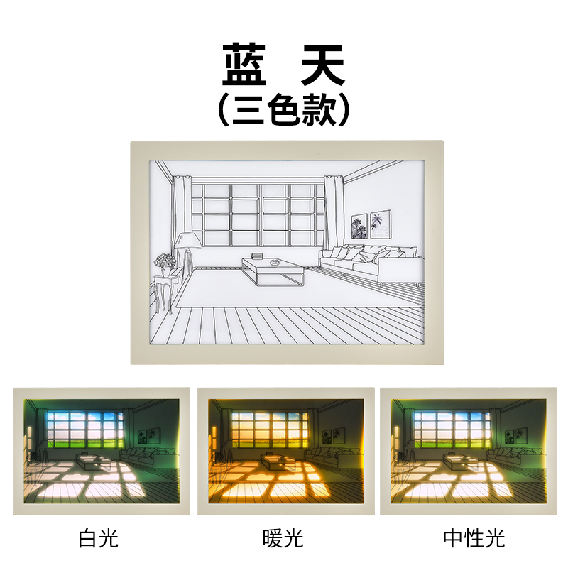 [Ventas directas de fábrica de suministro transfronterizo] LED, luz de noche de pintura, regalo de cumpleaños [con certificación CE, FCC]