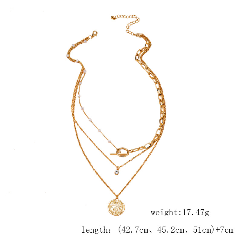 collier de perles en or et diamantspicture1