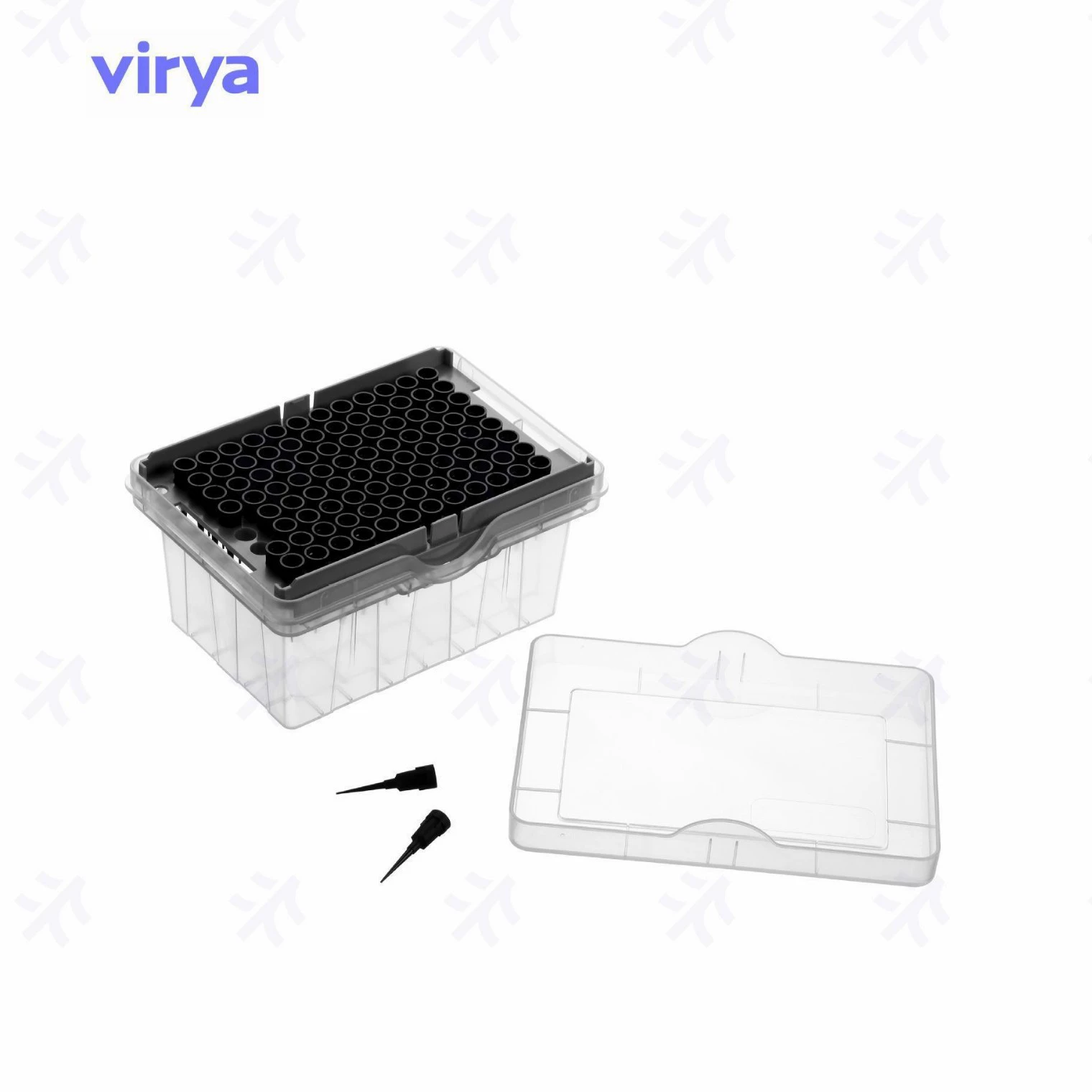 Виря? 10ul черный проводящий плюс всасывающий головный картридж с фильтрующим картриджем с низким остаточным низким уровнем всасывания Стерильная коробка