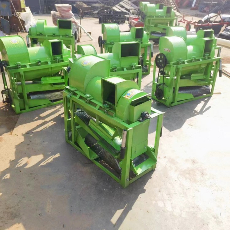 功能多玉米脱粒机干湿两用全自动剥皮风选打谷机小麦高粱谷子脱粒