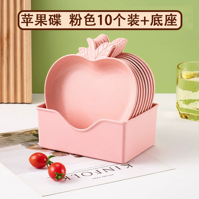 Geometric Plastic Cute Desktop Trash Bin, Home Small Waste Can, Decorative Shapes & Colors