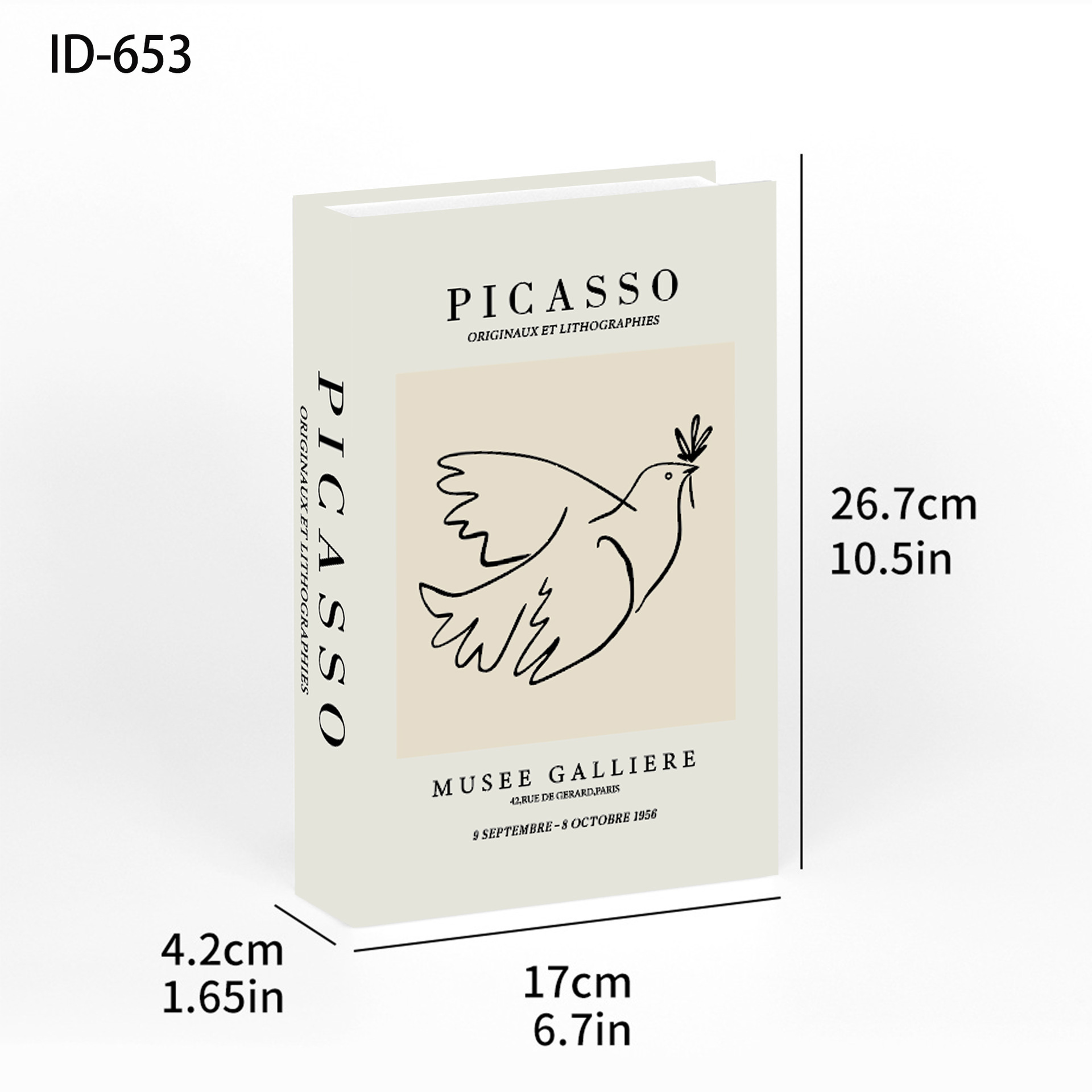 Libros falsos plegables estilo nórdico/INS, props de fotografía, decoración suave, muestra de fábrica