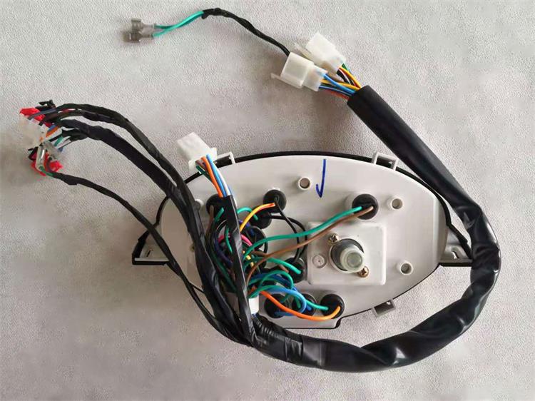 Curved Beam Motorcycle Instrument Assembly Zs110-9S Odometer Code Meter Gear Meter Shen Yun Instrument Shell Glass