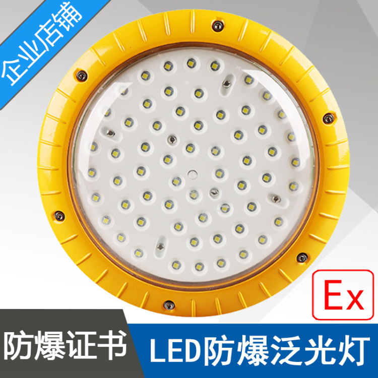 中沈圆形LED防爆泛光灯壁挂支架BAD85-80W防爆高效节能LED照明灯