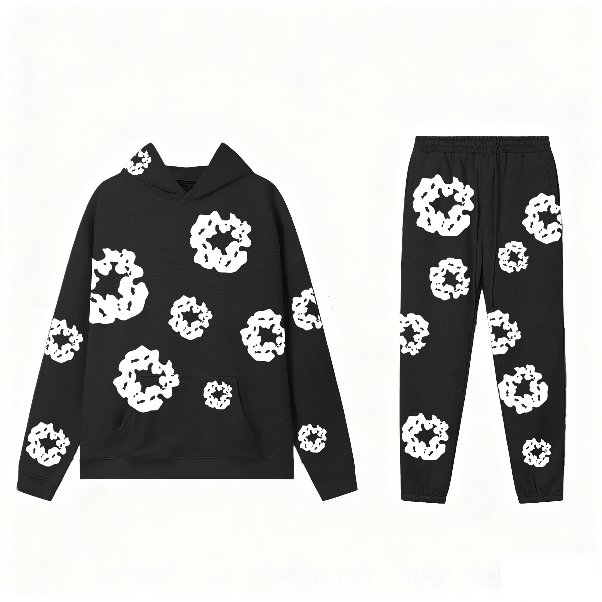 trend sports cotton set hip-hop style