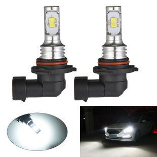 Cross-border headlight 9005 9006 80W 3570 CSP car LED decoding fog light H10 bright motorcycle light