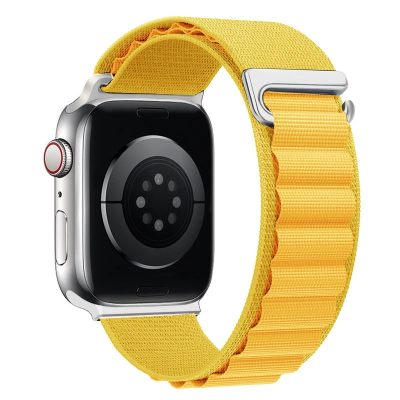 Apple, нейлоновый ремешок для часов, "Mountain cloud" чай, 49 мм